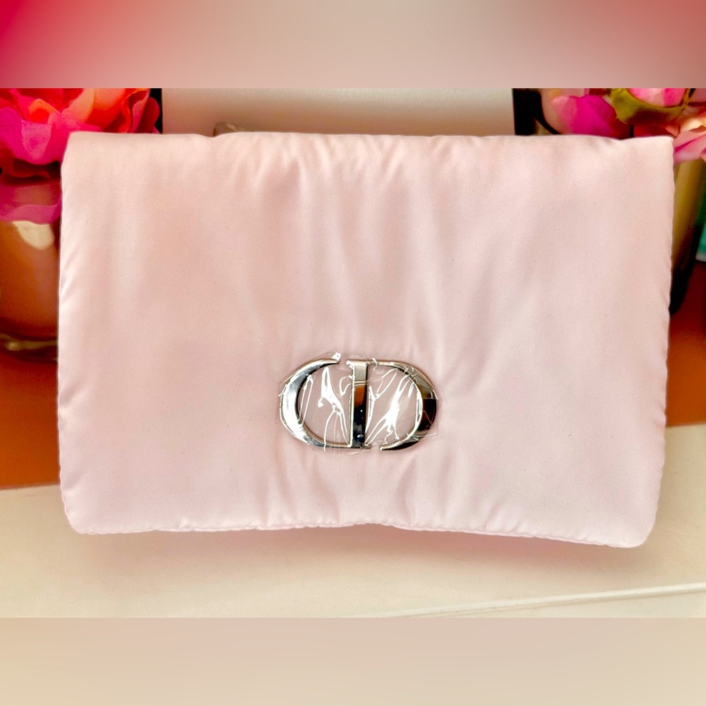 Dior Beauty Pink Puffy Cosmetic Bag - Picture 2 of 8